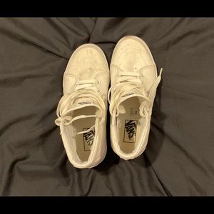Hightop White Vans